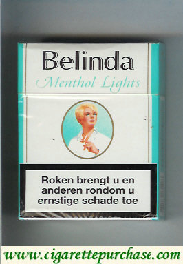 Belinda Menthol Lights cigarettes